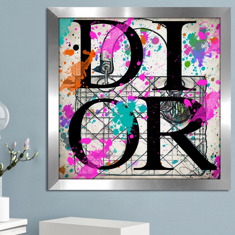 House of Hampton Oh My Dior Framed Graphic Art Print Reviews